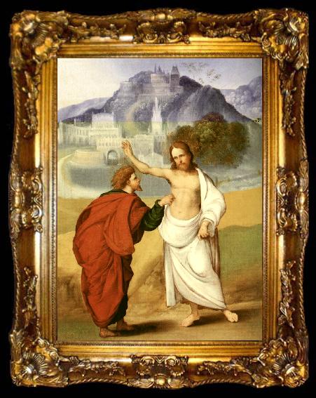 framed  MAZZOLINO, Ludovico The Incredulity of St Thomas sg, ta009-2